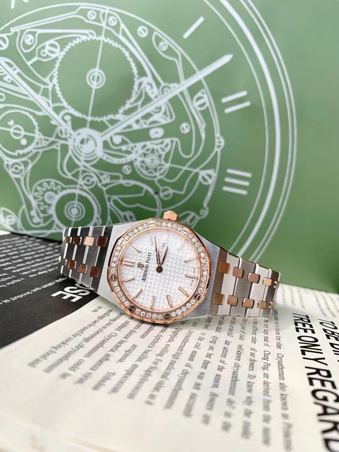Audemars Piguet Lady Tapisserie Wrist Watch WTJN25036