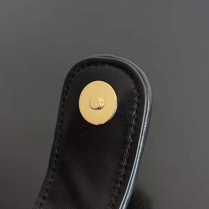 Bottega Veneta Lauren 1980 Teen Chain Bag in Intrecciato Leather BGDC0015