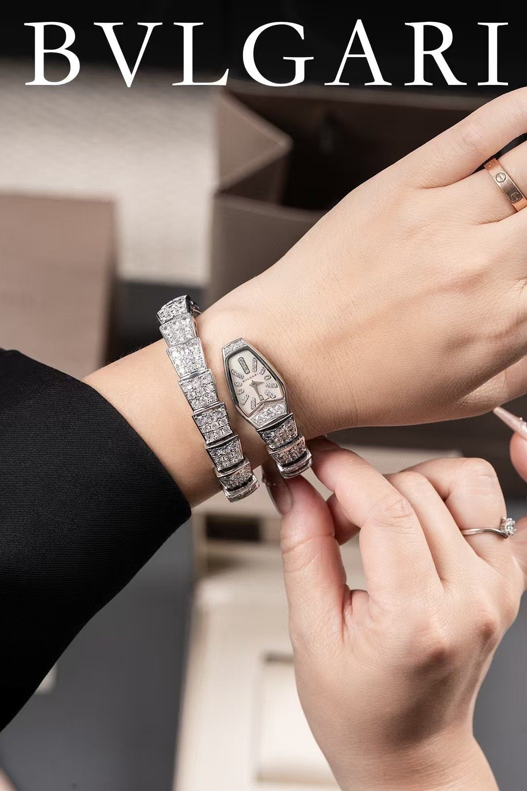 Bvlgari Serpenti Seduttori Series Wrist Watch WTJN25018