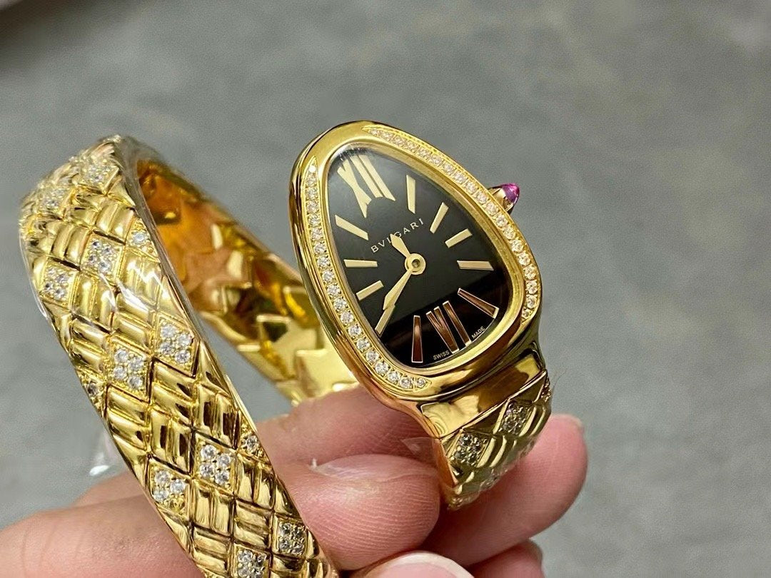 Bvlgari Serpenti Spigne Series Wrist Watch WTJN25001
