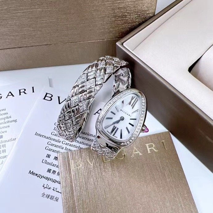 Bvlgari Serpenti Spigne Series Wrist Watch WTJN25002