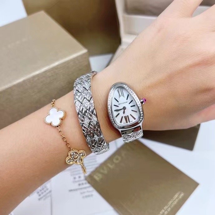 Bvlgari Serpenti Spigne Series Wrist Watch WTJN25002