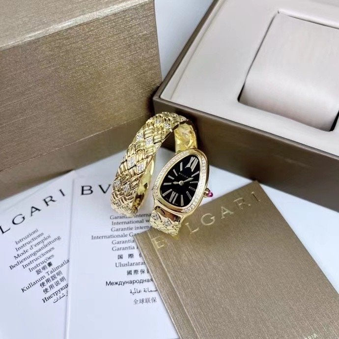 Bvlgari Serpenti Spigne Series Wrist Watch WTJN25003