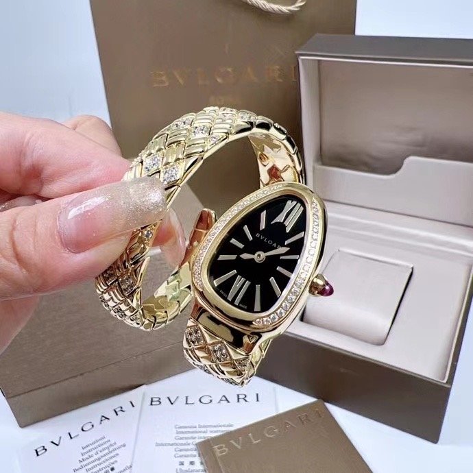 Bvlgari Serpenti Spigne Series Wrist Watch WTJN25003