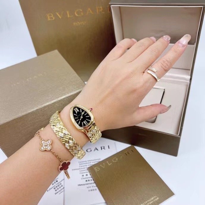 Bvlgari Serpenti Spigne Series Wrist Watch WTJN25003