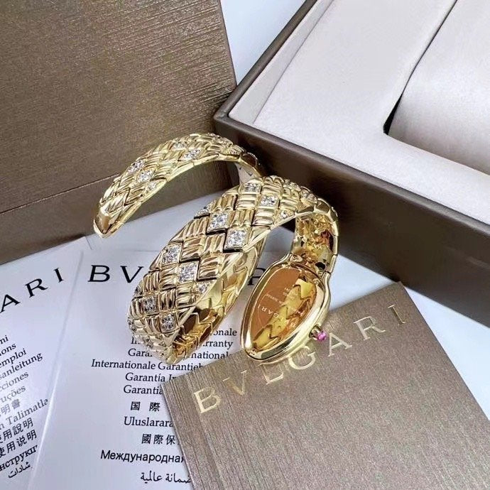 Bvlgari Serpenti Spigne Series Wrist Watch WTJN25003