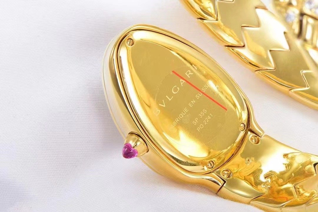 Bvlgari Serpenti Spigne Series Wrist Watch WTJN25009