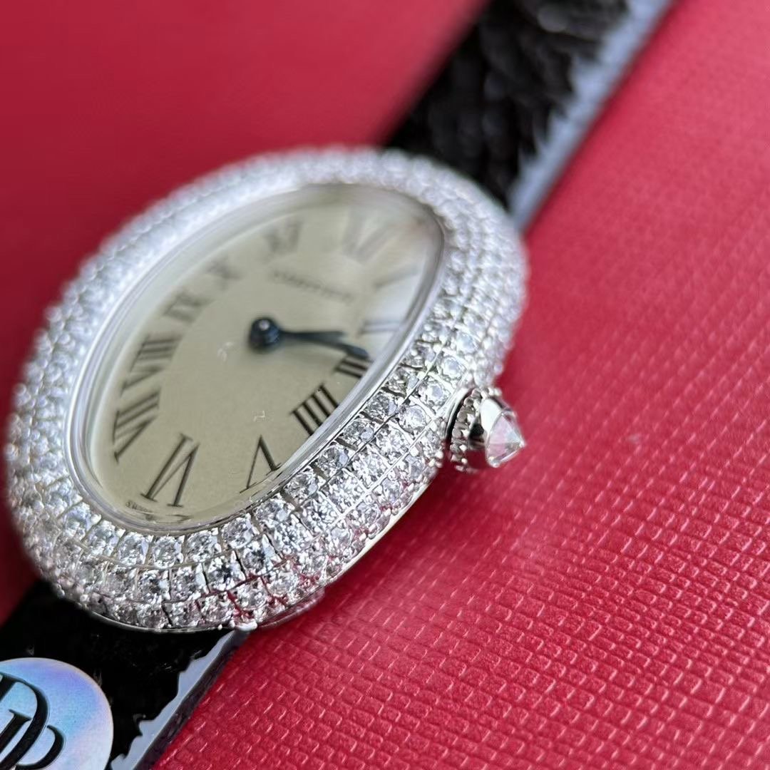 Cartier Baignoire Bath Series Wrist Watch WTJN25104