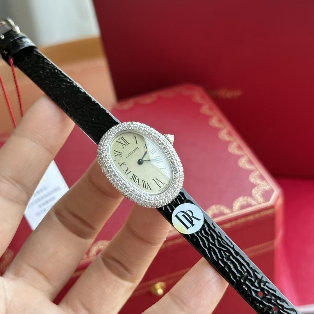 Cartier Baignoire Bath Series Wrist Watch WTJN25104