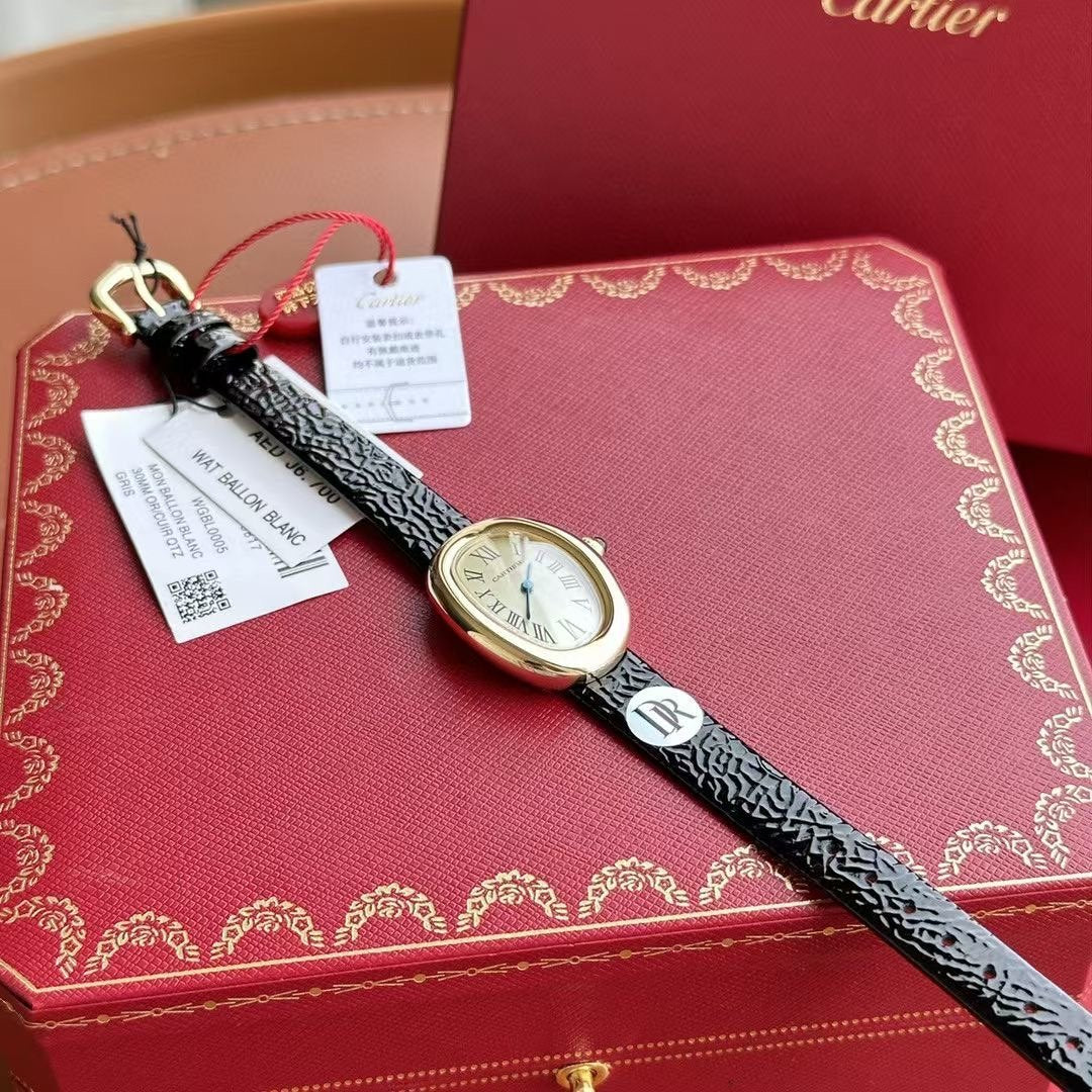 Cartier Baignoire Bath Series Wrist Watch WTJN25106