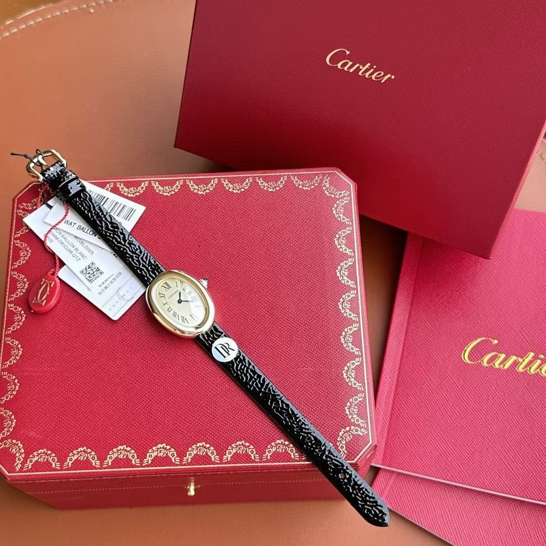 Cartier Baignoire Bath Series Wrist Watch WTJN25106