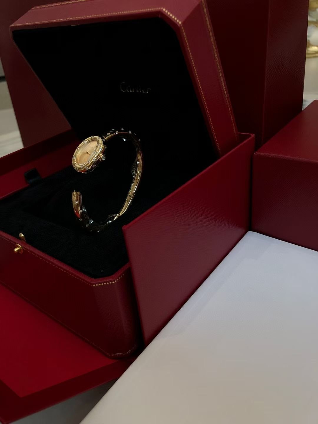 Cartier Moissanite Diamonds Wrist Watch WTJN25099