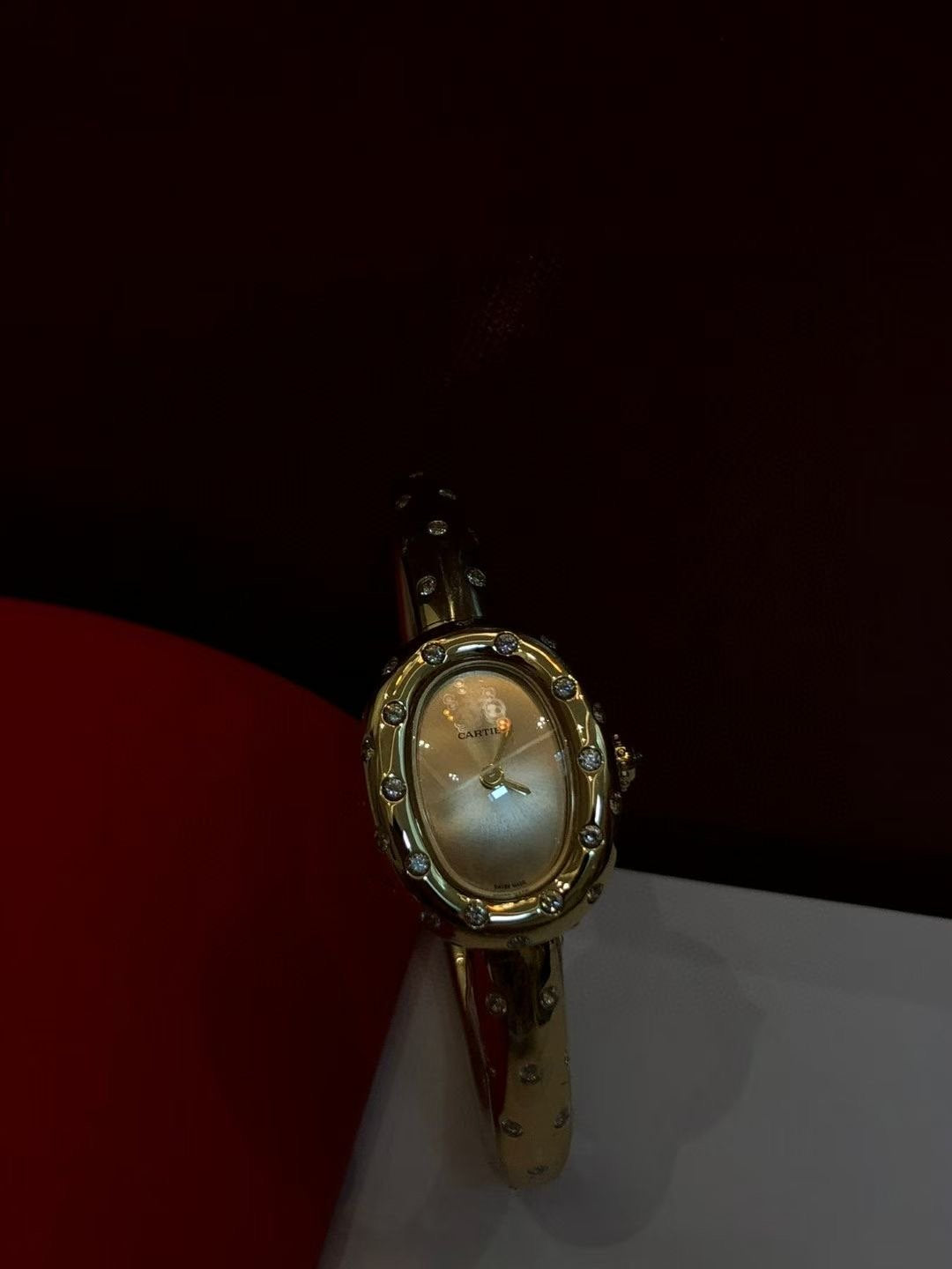 Cartier Moissanite Diamonds Wrist Watch WTJN25099
