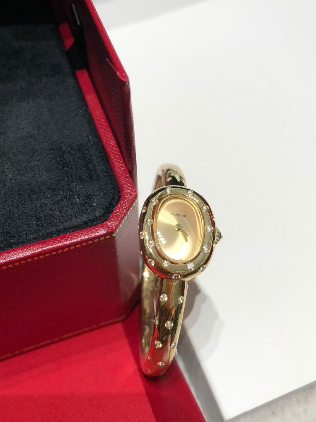Cartier Moissanite Diamonds Wrist Watch WTJN25099