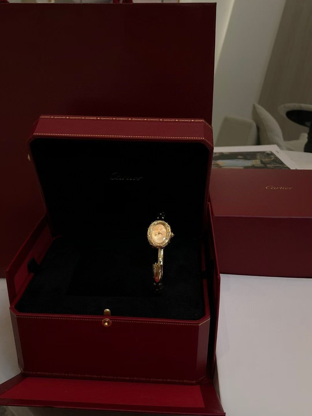 Cartier Moissanite Diamonds Wrist Watch WTJN25099