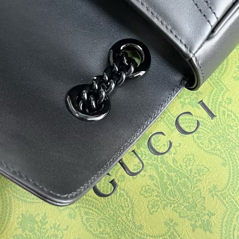 Gucci GG Marmont All Black Bag BG0525234