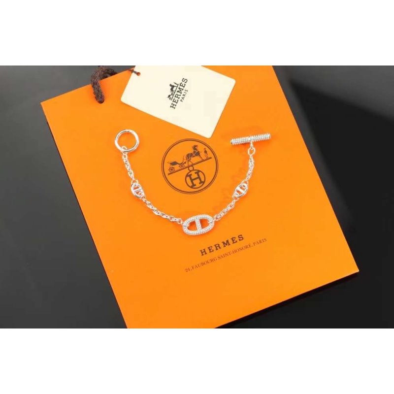 Hermes Farandole Pig Nose Bracelet JWLH0016