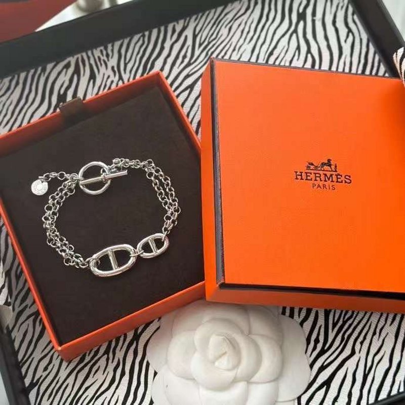Hermes Farandole Pig Nose Bracelet JWLH0019