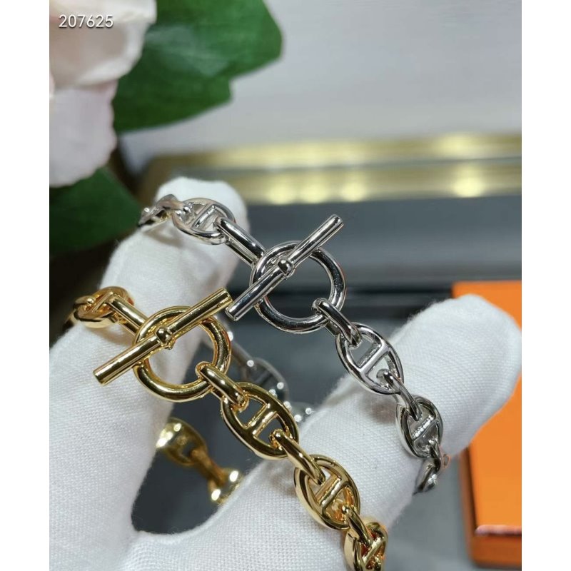 Hermes Farandole Pig Nose Bracelet JWLH0027