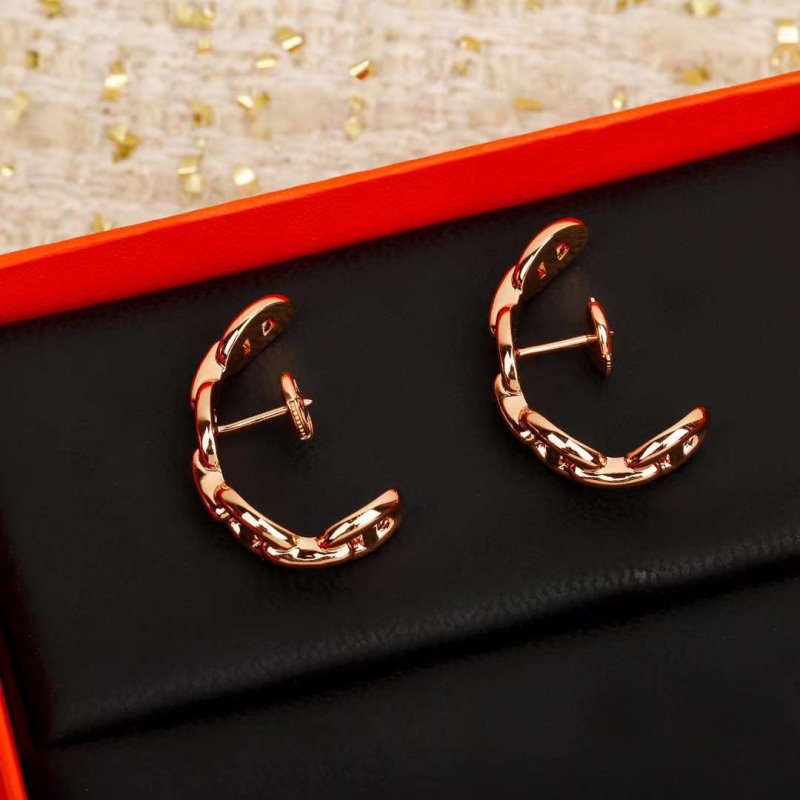 Hermes Farandole Pig Nose Earrings JWLH0024