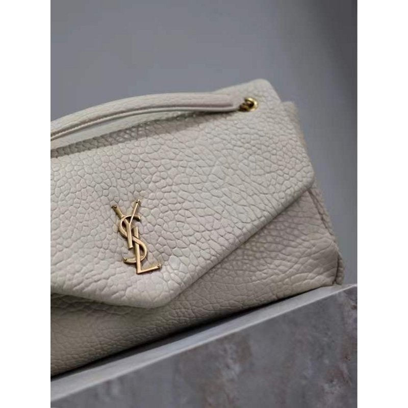 Saint Laurent Calypso Shoulder Bag in Lambskin Leather BGDC0041
