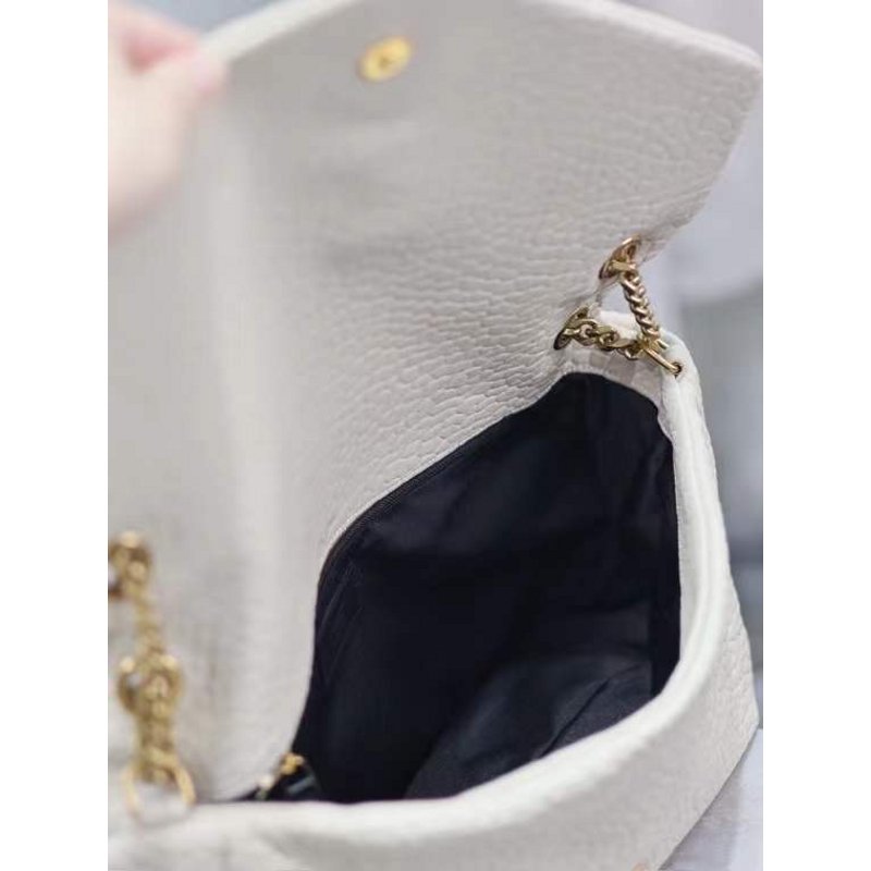 Saint Laurent Calypso Shoulder Bag in Lambskin Leather BGDC0041