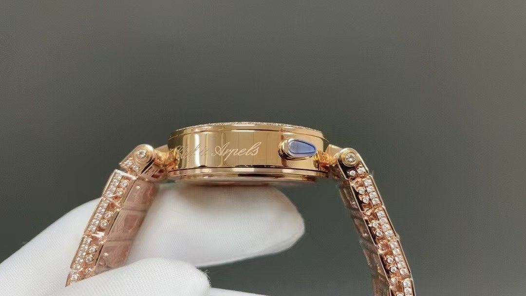 Van Cleef and Arpels Four Seasons Lovers Bridge Wrist Watch WTJN25243