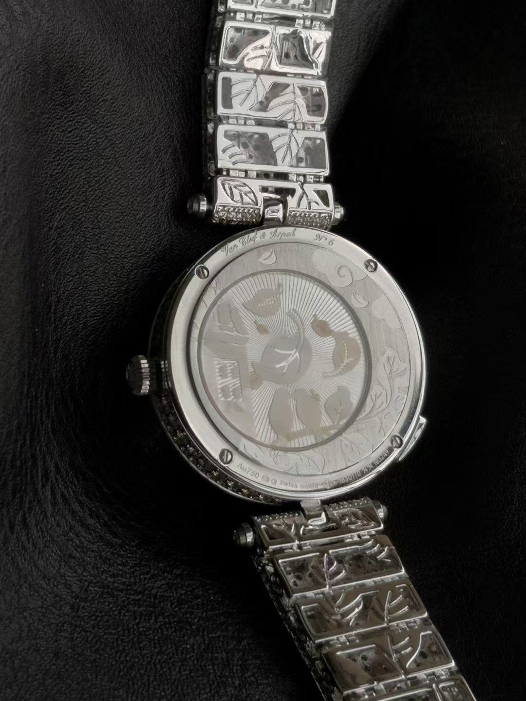 Van Cleef and Arpels Four Seasons Lovers Bridge Wrist Watch WTJN25246