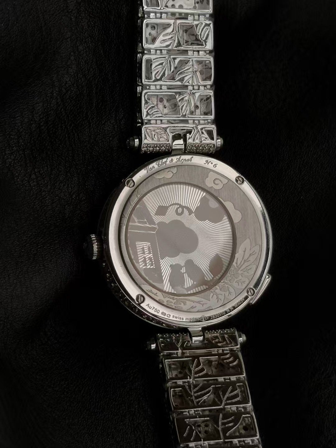 Van Cleef and Arpels Four Seasons Lovers Bridge Wrist Watch WTJN25249