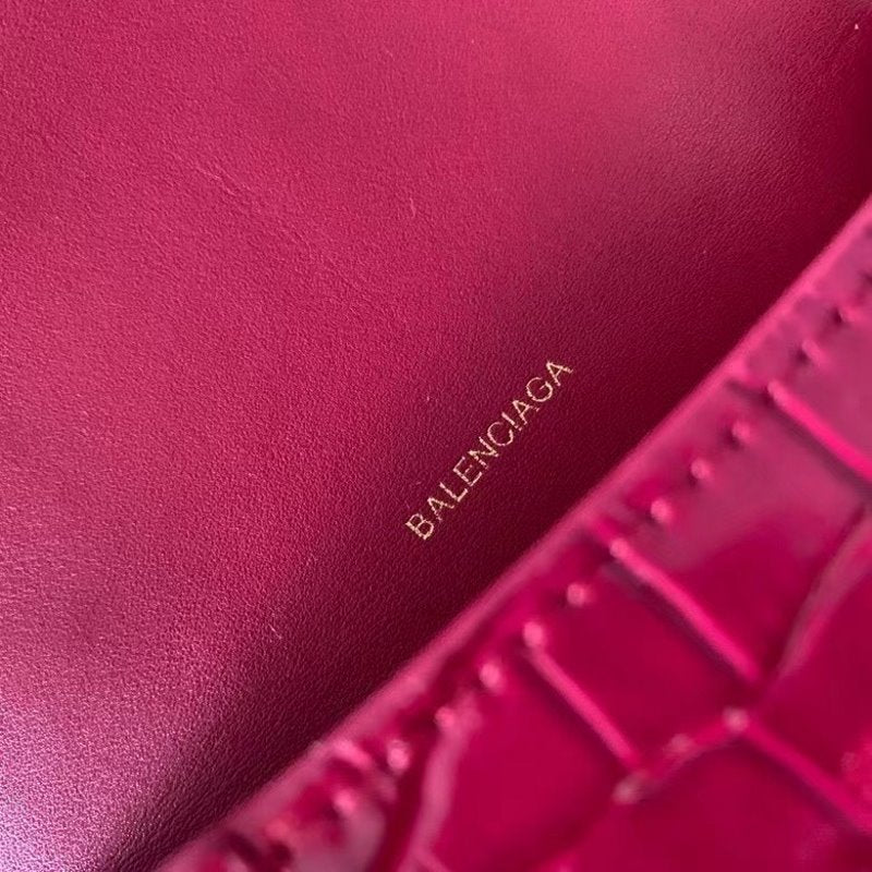 Balenciaga Red Hourglass Tote Bag BLCG0239