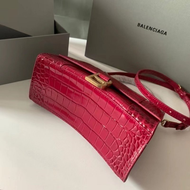 Balenciaga Red Hourglass Tote Bag BLCG0240