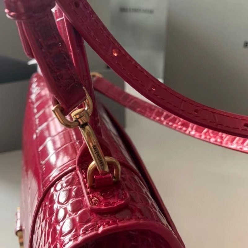Balenciaga Red Hourglass Tote Bag BLCG0240