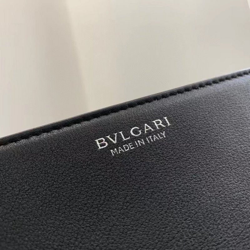 Bvlgari Black Serpenti Cabocho Shoulder Bag BVGR00337