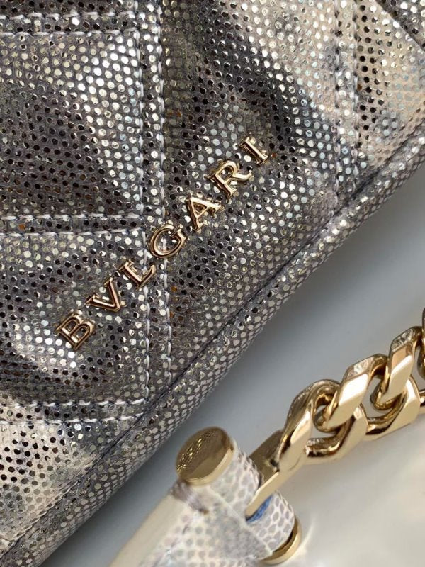 Bvlgari Brown Serpenti Cabocho Shoulder Bag BVGR00345