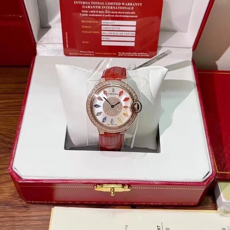 Cartier Rainbow Diamond Wrist Watch WAT01456