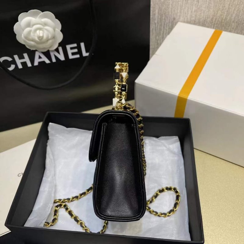 Chanel Buckle Hand Bag BG02137