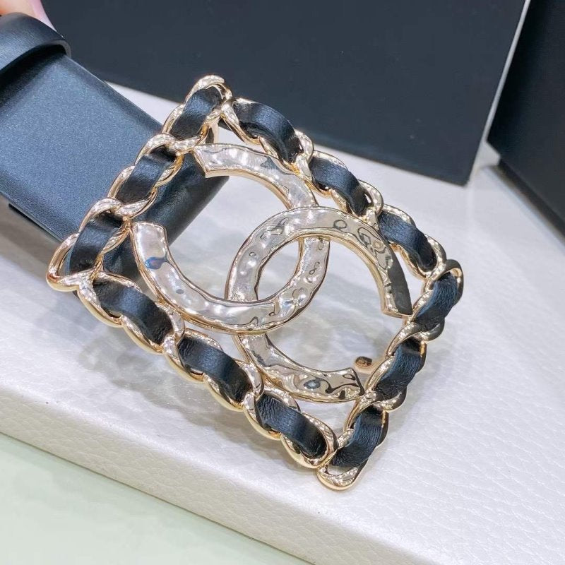 Chanel CC Classic Leather Belt WB001164