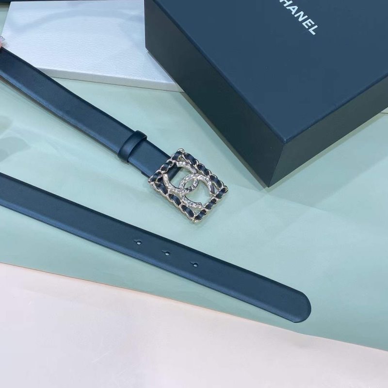 Chanel CC Classic Leather Belt WB001164