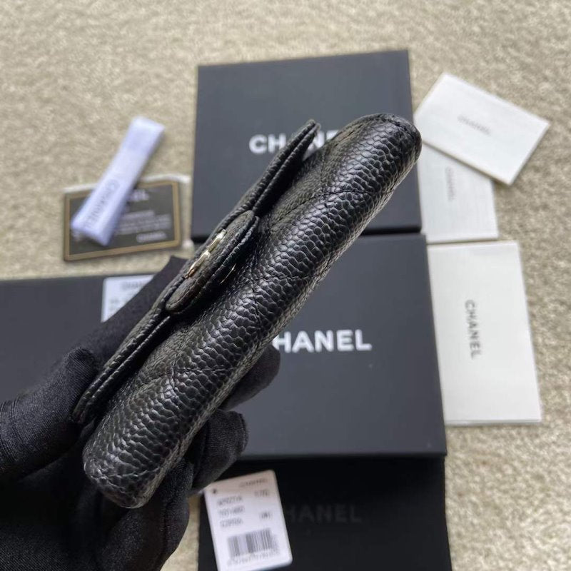 Chanel Leather Wallet WB001279