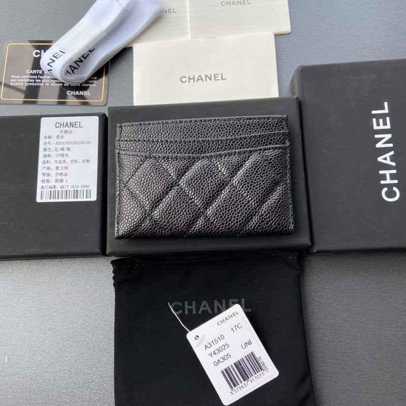 Chanel Leather Wallet WB001289