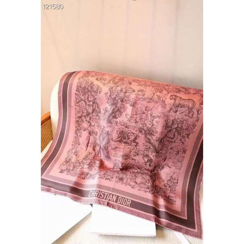 Dior Muberry Silk Square Scarf SS001006