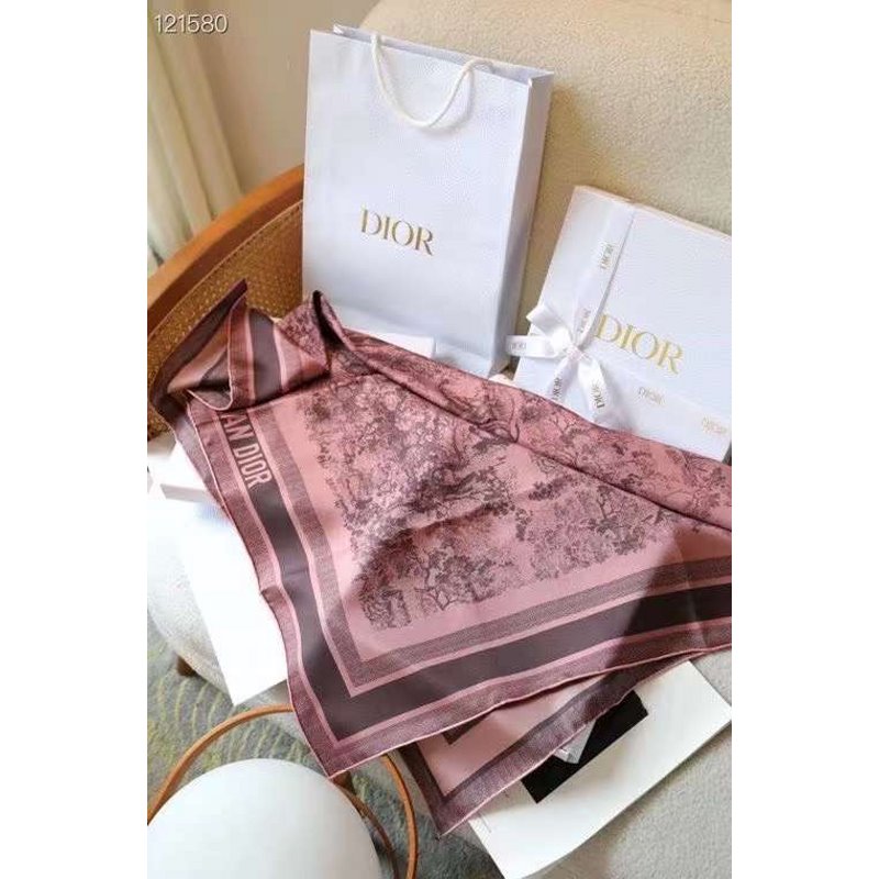 Dior Muberry Silk Square Scarf SS001006