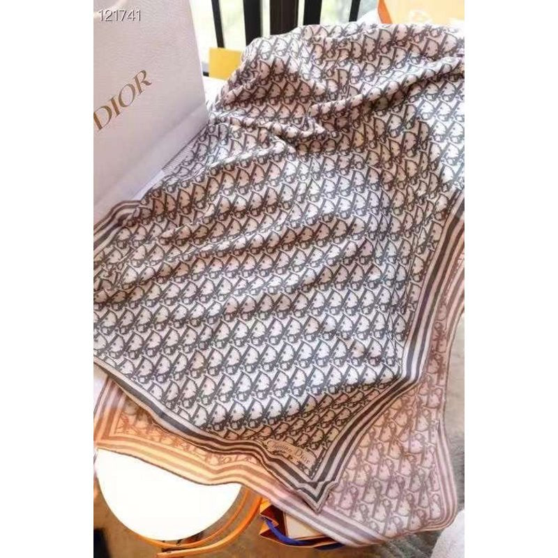 Dior Silk Cashmere Square Scarf SS001003