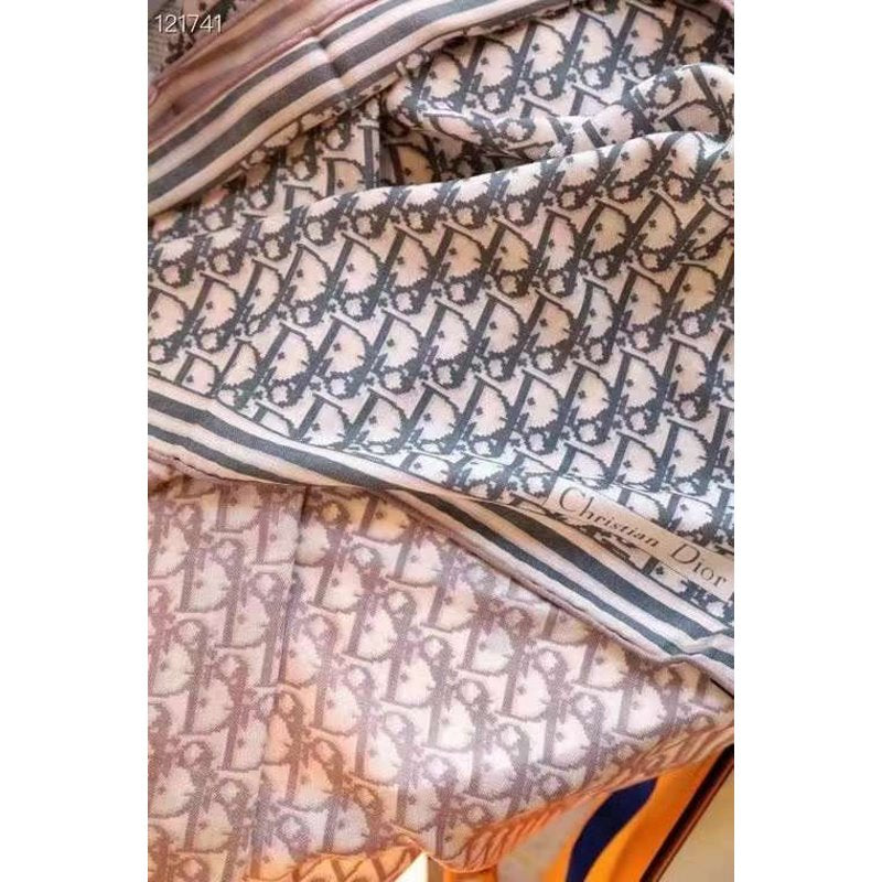 Dior Silk Cashmere Square Scarf SS001003