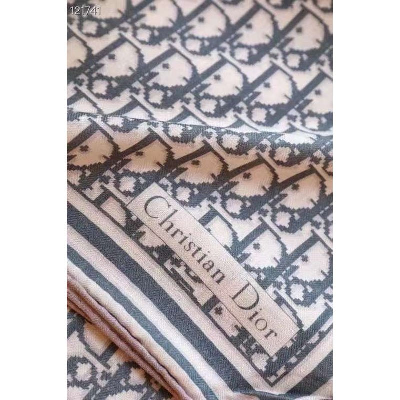 Dior Silk Cashmere Square Scarf SS001003