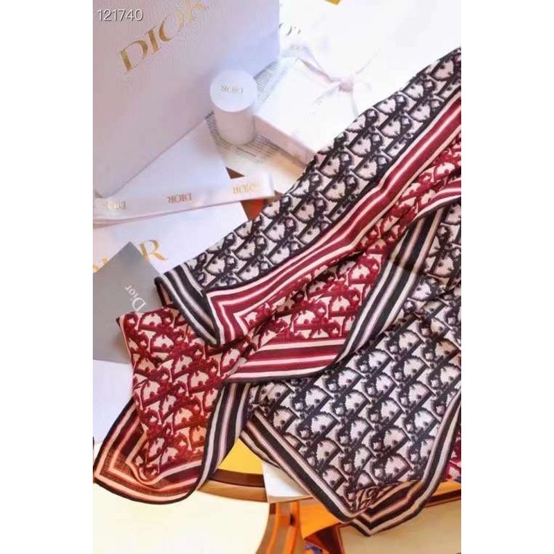 Dior Silk Cashmere Square Scarf SS001004
