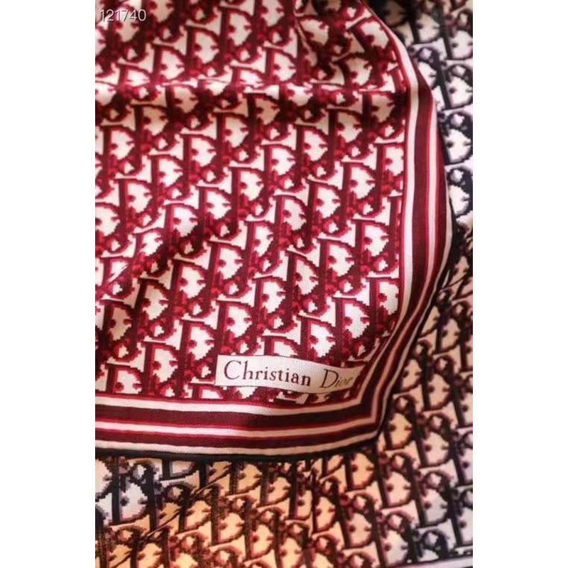 Dior Silk Cashmere Square Scarf SS001004