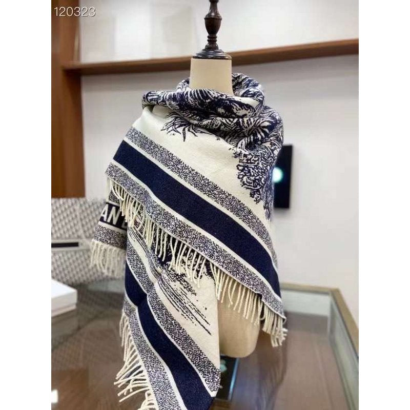 Dior Wool and Cashmere Square Scarf SS001009