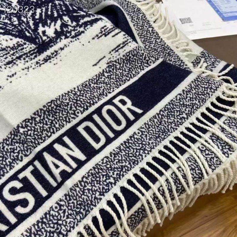 Dior Wool and Cashmere Square Scarf SS001009