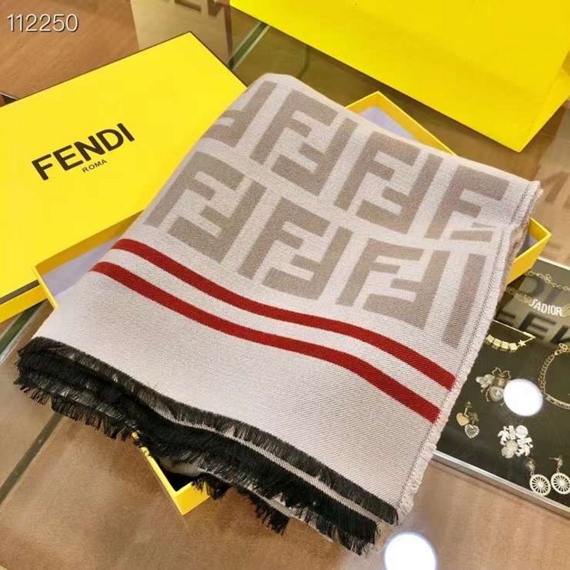 Fendi Muberry Silk Scarf SS001055
